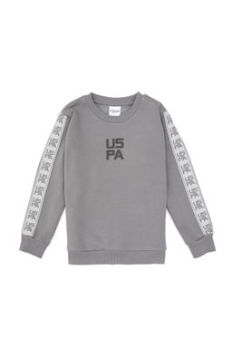 Erkek _ocuk Gri Pijama Tak_m_ Sepette S_rpriz _ndirim - U.s. polo assn фото 2