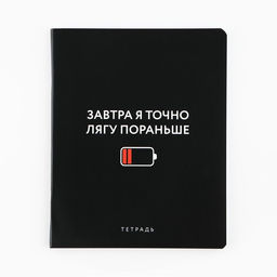Цена за 3 шт. Тетрадь в клетку, 48 л., А5, на скрепке, блок №1 Шрифтовые МИКС - Artfox study фото 9