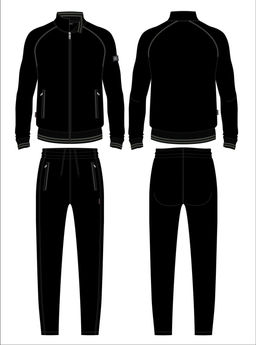 Спортивный костюм мужской 10M-RT-1844 RED-N-ROCKS