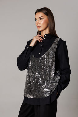 Костюм Lars Style 1167 черный, металлик