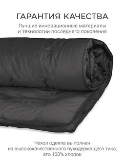 Одеяло Cloud Graphite 200х220 теплое 300г/м2 ЕС-5889 - Espera фото 5