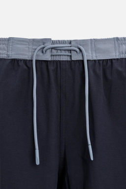 CONTRAST REGULAR SWIMMING TRUNKS - Zara фото 3