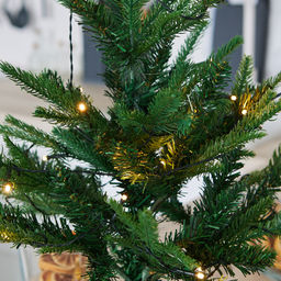 ULD-T5460-030/SNA/3AA WARM WHITE IP20 XMAS TREE Дерево светодиодное Ёлочка, на батарейках 3АА (не в/к), 54х60см. 30 светодиодов. Теплый белый свет. TM Uniel