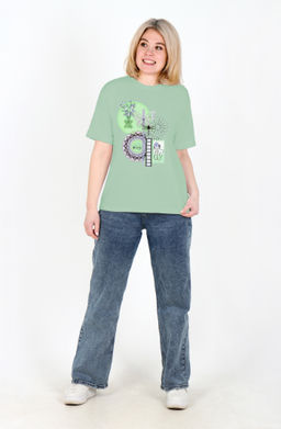 Футболка Алиса Ф-93Е (44-62) кулирка - Лотос фото 13