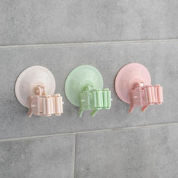 Держатель для уборочного инвентаря на вакуумной присоске, 5.55.57 см, МИКС - Simaland фото 6