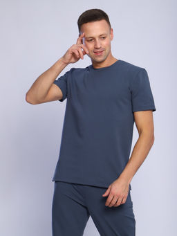 Костюм мужской (футболка+брюки)_М500/серый