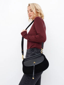 Сумка 1040MF black Polina&Eiterou