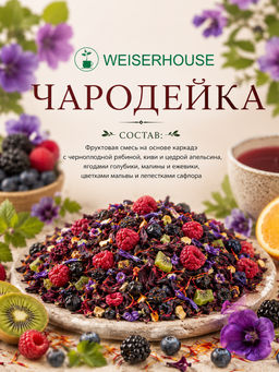 Чародейка Фруктовый чай WEISERHOUSE