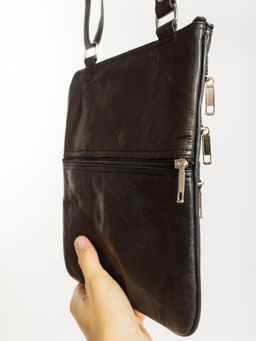 Сумка натуральная кожа через плечо №1114/27 - Ганг фото 4