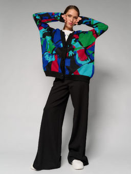 Кардиган женский 12411-54005 multicolor