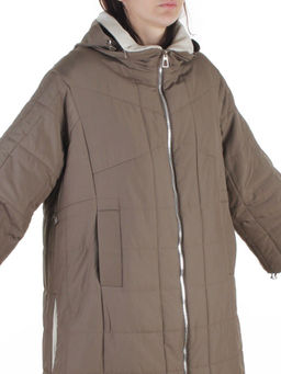 8862 GRAY/BROWN Куртка демисезонная женская