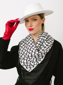 Большой мягкий очень нежный двусторонний платок - Tantino фото 2