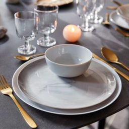 Тарелка обеденная ДИВАЛИ МАРБЛ 25см