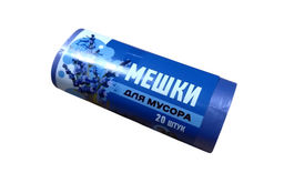 Мешки для мусора 30 л 20 шт. АРОМА в рулоне, ПластОпт