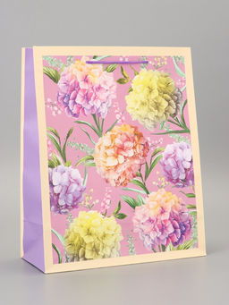 Цена за 2 шт. Пакет подарочный ламинированный «Нежность» 26×12×32 см