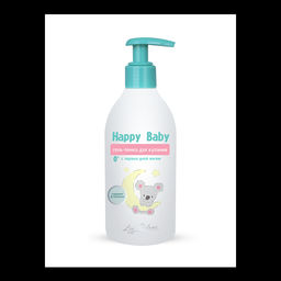 Liv-delano Happy Baby Гель-пенка для купания 0+ (с первых дней жизни) 300г