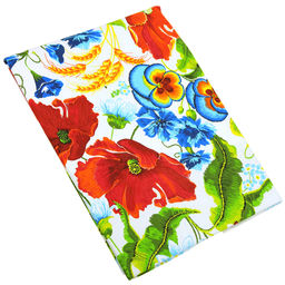 Вышивка Скатерть-дорожка на стол набивная 50х148см, 231г/м2, хлопок 100%, Домашняя мода (Россия)