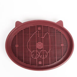 Туалет с сеткой Киса, 36 х 27 х 6 см, красный - Пижон фото 3