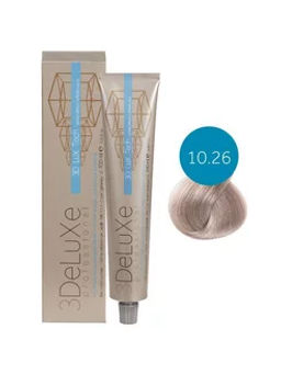 Краска для волос 10.26 3DELUXE PROFESSIONAL платиновый блондин фиолетово-красный