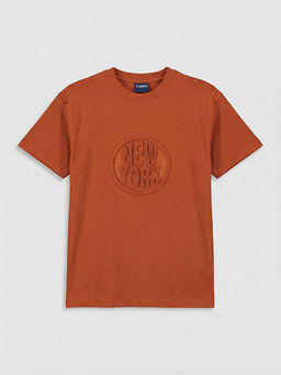 New York Bask?l? Erkek ?ocuk Ti??rt