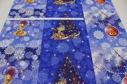 Рогожка Волшебница, СОРТ2, ш.1.5м, хлопок-100%, 165гр/м.кв, раппорт 64см - Купава фото 2