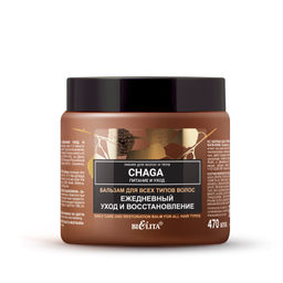 Белита Chaga Питание и уход Бальзам для всех типов волос "Ежедневный уход и восстановление" 470мл