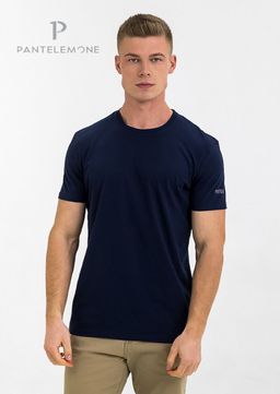 Мужская футболка MF-1007 Темно-синий