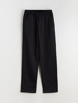 Beli Lastikli Polar Astarl? Erkek ?ocuk Pantolon