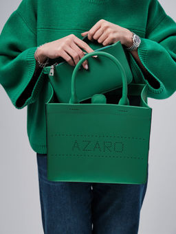 Сумка Azaro 30586 зеленая весна