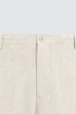 100% LINEN TROUSERS - Zara фото 9
