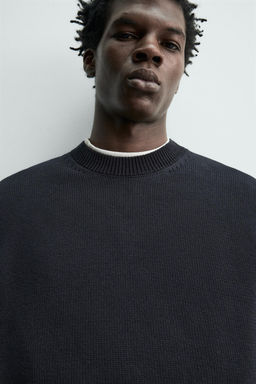 REGULAR FIT COTTON JUMPER - Zara фото 6