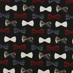 Цена за 10 шт. Бумага упаковочная глянцевая двухсторонняя Мужские бабочки, 70?100 см