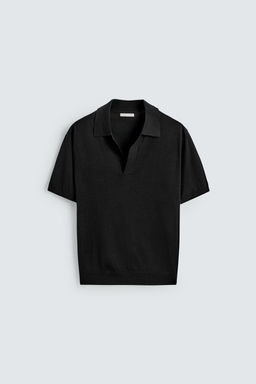 POLO PUNTO REGULAR FIT / Negro - Zara фото 7