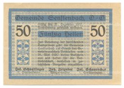 50 геллеров 1920 года Австрия  Нотгельд