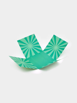 Бум-коробка подарочная с бабочками «Тебе подарочек», 12 × 12 × 12 см