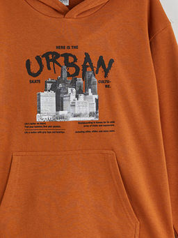 Kap??onlu Erkek ?ocuk Sweatshirt