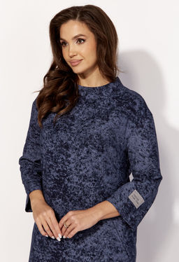 Платье ТАиЕР 1314 темно-синий фото 4