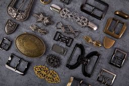 Пряжка GB 1616 Пряжка Micron 60 x 50 мм 1 шт. №07 матовый черный никель