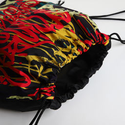 Мешок для обуви, 34*0,1*45, отд на стяжке, черный - Simaland фото 3