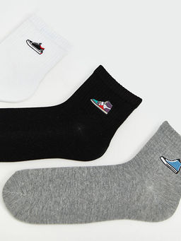 Nak??l? Erkek Soket ?orap 3l?