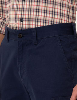 A__k Lacivert Carrot Chino Pantolon