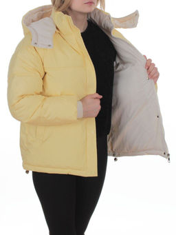 S24-292 YELLOW Куртка зимняя женская (150 гр. холлофайбер) - Fashion фото 7