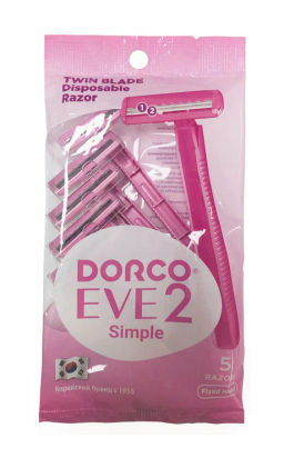 DORCO Станок для бритья одноразовый Dorco Eve 2 Simple, 5 шт.
