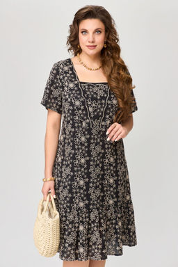 Платье FITA 1193 кофейный  фото 49