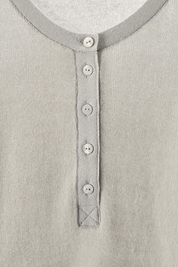 BODY PUNTO BOTONES / piedra - Zara фото 7