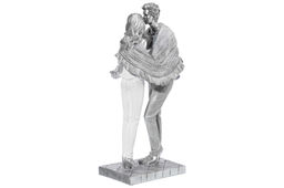 Статуэтка 11,5*8*25,5 см Пара с малышом, серебро - Elan gallery фото 7