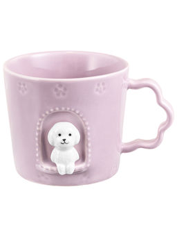 Кружка 250 мл 12*9,5*7,5 см "Собачка в домике" фарфор