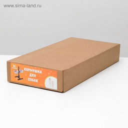 Подставка с мисками, 22 л, высота 50 см, разборная, чёрная - Пижон фото 7