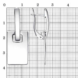 СЕРЬГИ 33014022Пл - Красная пресня фото 2