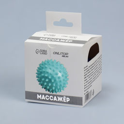 Массажный мяч, универсальный, d=6.5 см, МИКС